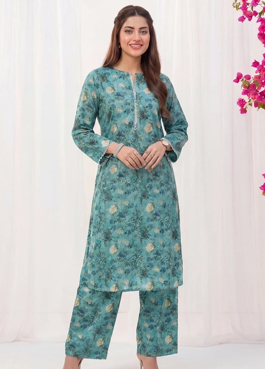 Salitex Women RTW Printed Lawn 2 Piece Suit WP7L2PBE363 Casual Collection