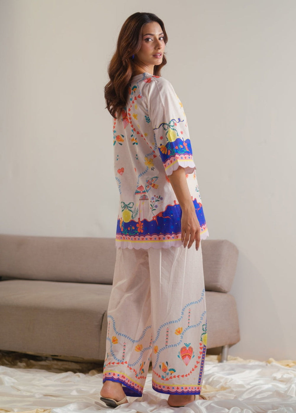 Sprinkles Women RTW Printed Cotton 2 Piece Suit Aurora Threads Summer Collection