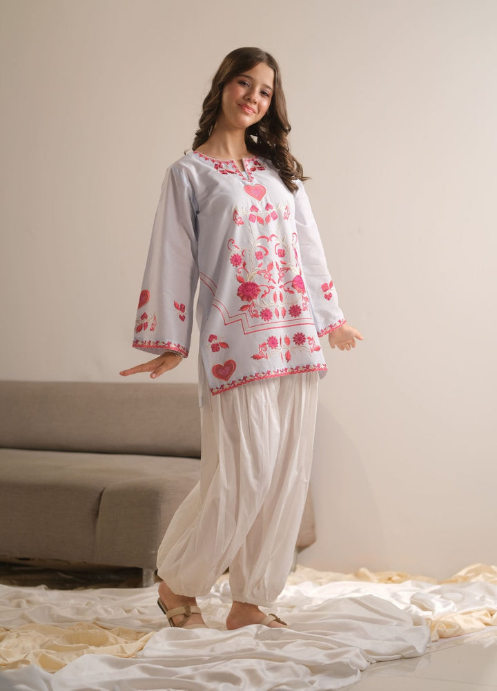 Sprinkles Girls RTW Embroidered Cotton 1 Piece Suit Roseveil Top Summer Collection