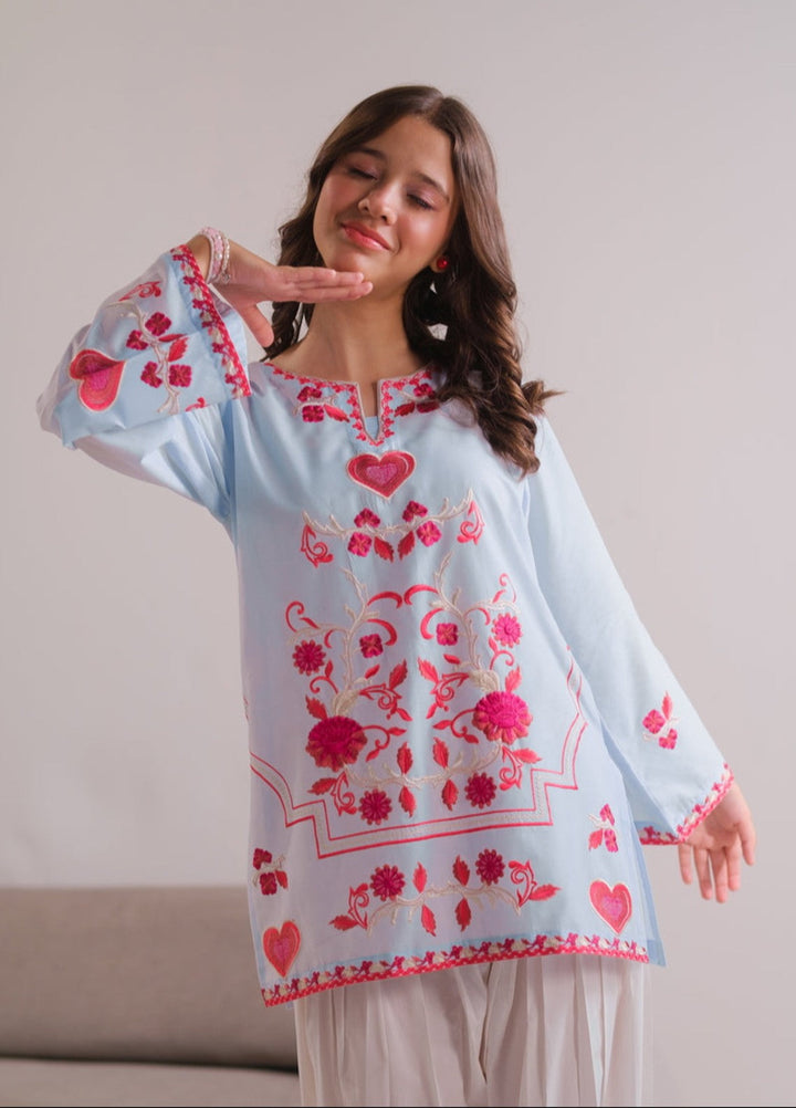 Sprinkles Girls RTW Embroidered Cotton 1 Piece Suit Roseveil Top Summer Collection