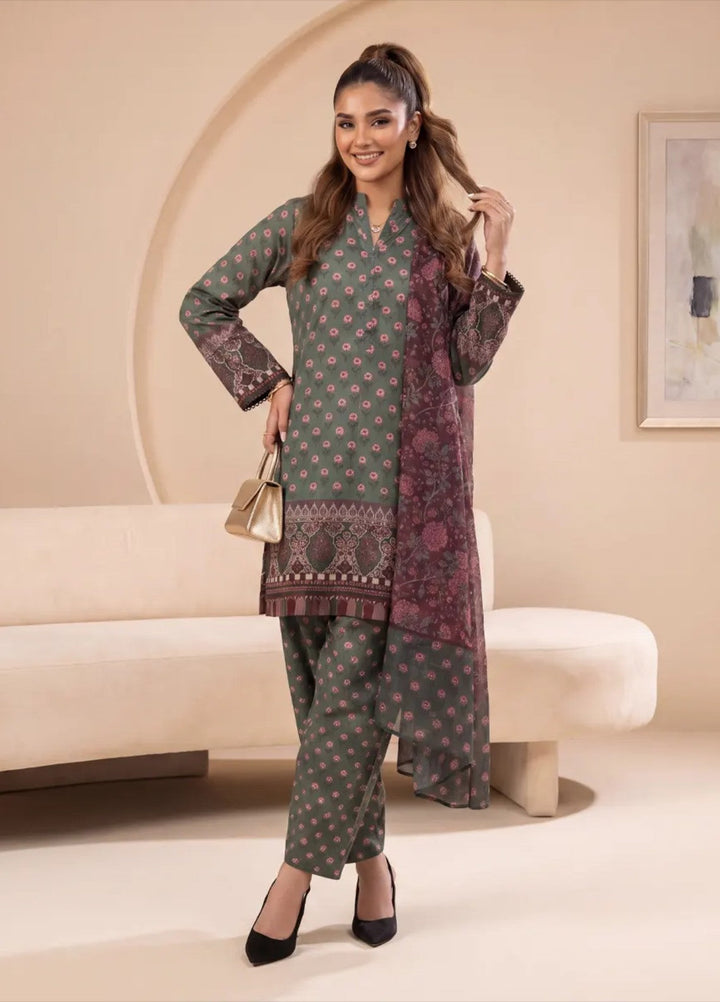 Salitex Women RTW Printed Raw Silk 3 Piece Suit S26L3PNRES841 Casual Collection