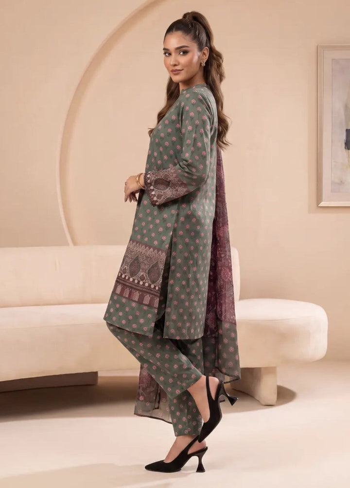 Salitex Women RTW Printed Raw Silk 3 Piece Suit S26L3PNRES841 Casual Collection