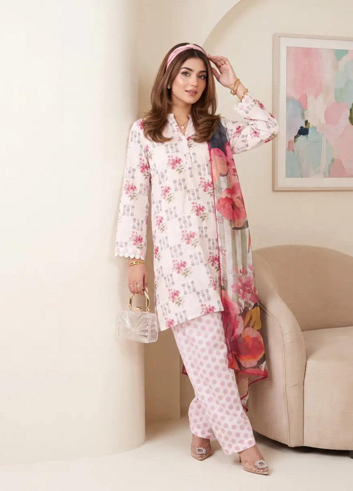 Salitex Women RTW Printed Raw Silk 3 Piece Suit S26L3PNRES837 Casual Collection
