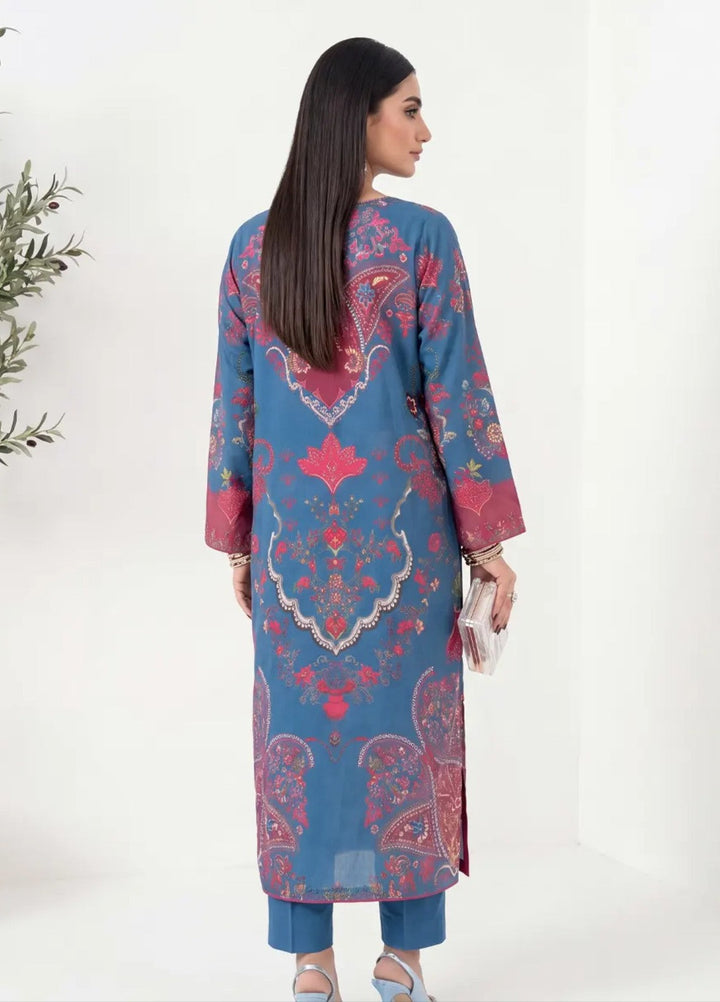 Salitex Women RTW Printed Raw Silk 1 Piece Suit S26KFT1PEVCL955 Casual Collection