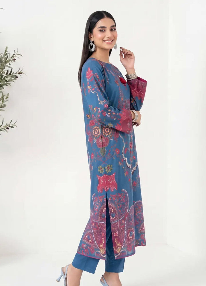 Salitex Women RTW Printed Raw Silk 1 Piece S26KFT1PEVCL955 Casual Collection