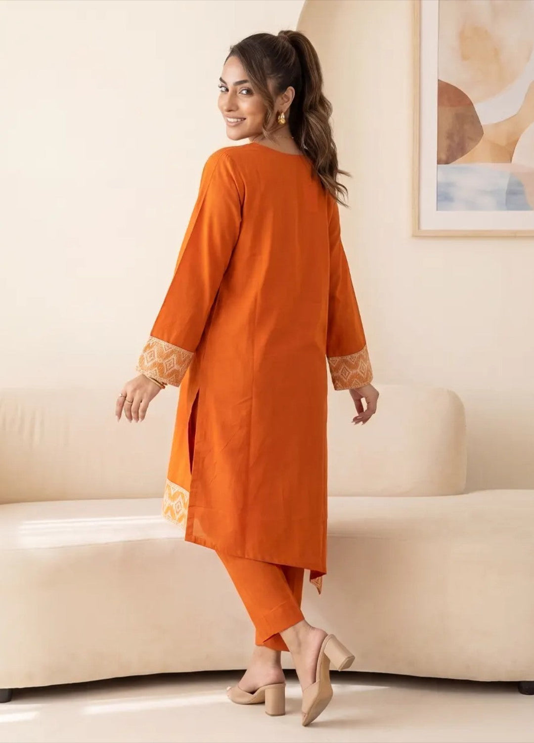 Salitex Women RTW Solids Cambric 2 Piece Suit S26L2SPEL007 Casual Collection