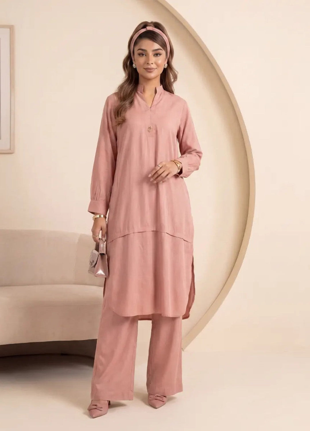 Salitex Women RTW Solids Lawn 2 Piece Suit SS26L2PBCO567 Casual Collection