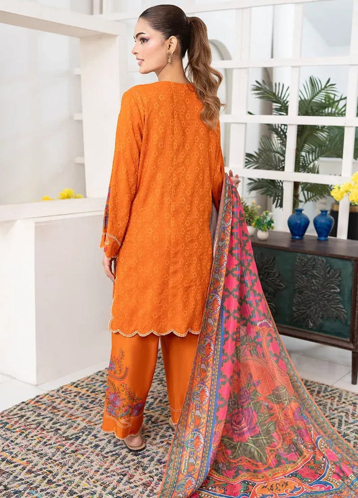 Salitex Women RTW Embroidered Jacquard 3 Piece Suit WP7L3PEC382 Casual Collection