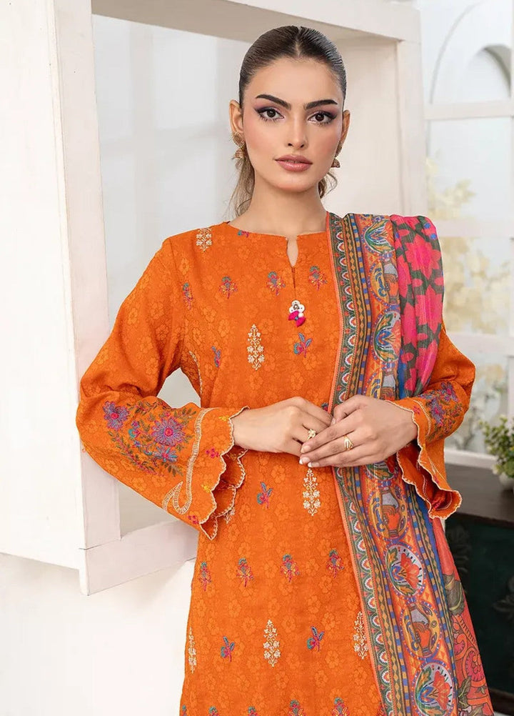 Salitex Women RTW Embroidered Jacquard 3 Piece Suit WP7L3PEC382 Casual Collection