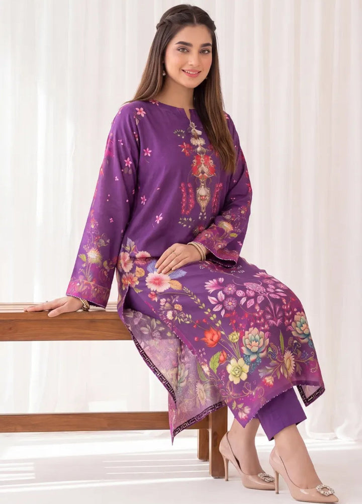 Salitex Women RTW Printed Raw Silk 1 Piece Suit S26KFT1PEVCL951 Casual Collection
