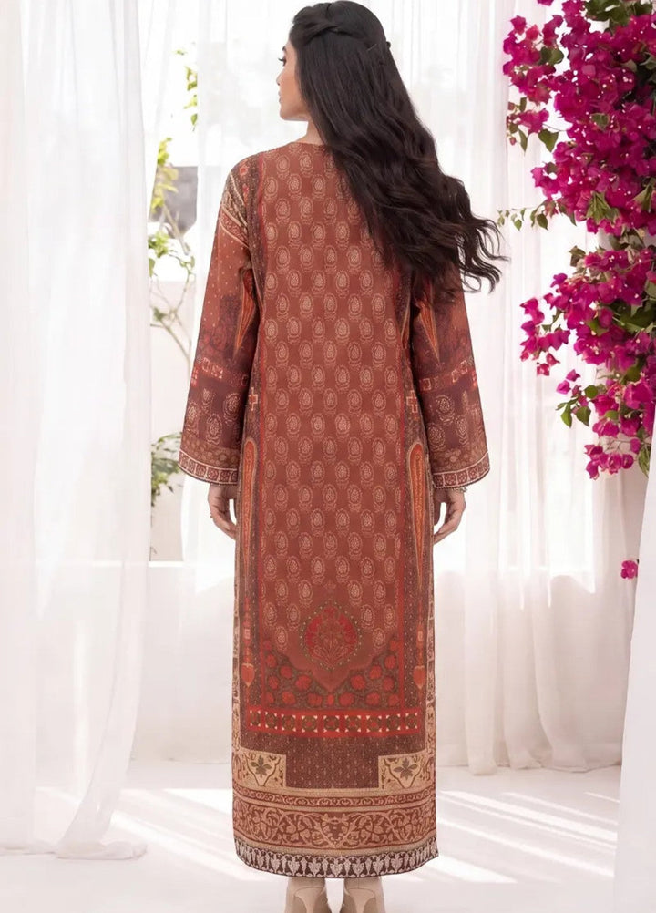 Salitex Women RTW Printed Raw Silk 1 Piece Suit S26KFT1PEVCL959 Casual Collection