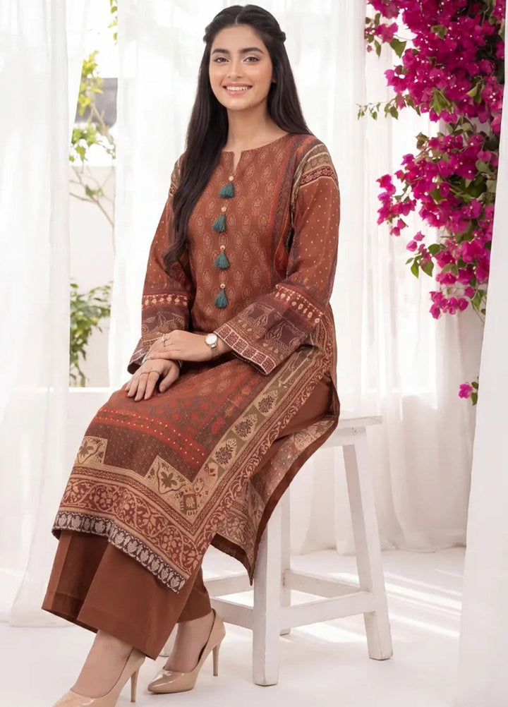 Salitex Women RTW Printed Raw Silk 1 Piece Suit S26KFT1PEVCL959 Casual Collection