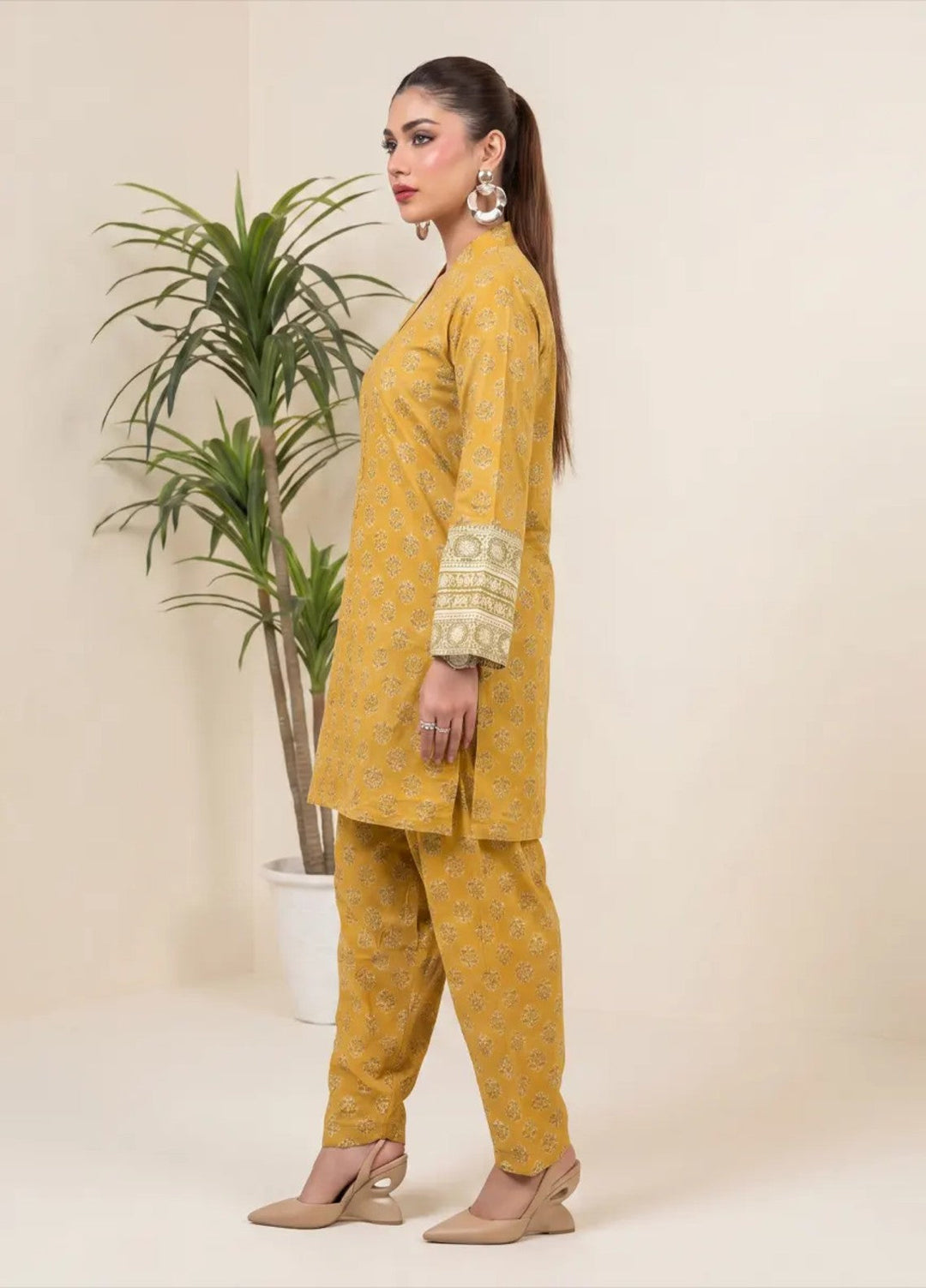 Salitex Women RTW Printed Lawn 2 Piece Suit S26L2PAFCO772 Casual Collection