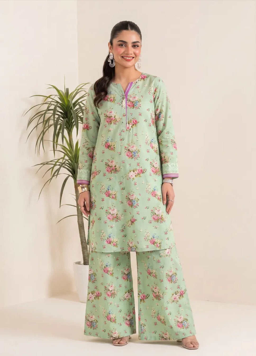 Salitex Women RTW Printed Lawn 2 Piece Suit S26L2PAFCO768 Casual Collection