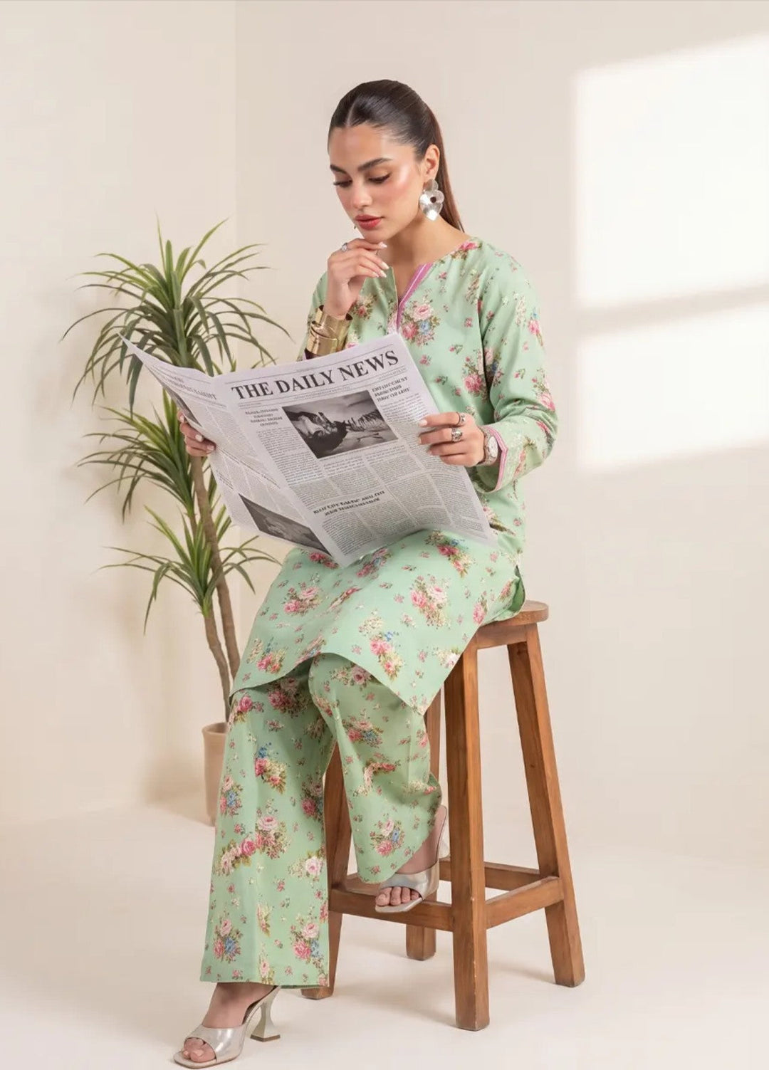 Salitex Women RTW Printed Lawn 2 Piece Suit S26L2PAFCO768 Casual Collection