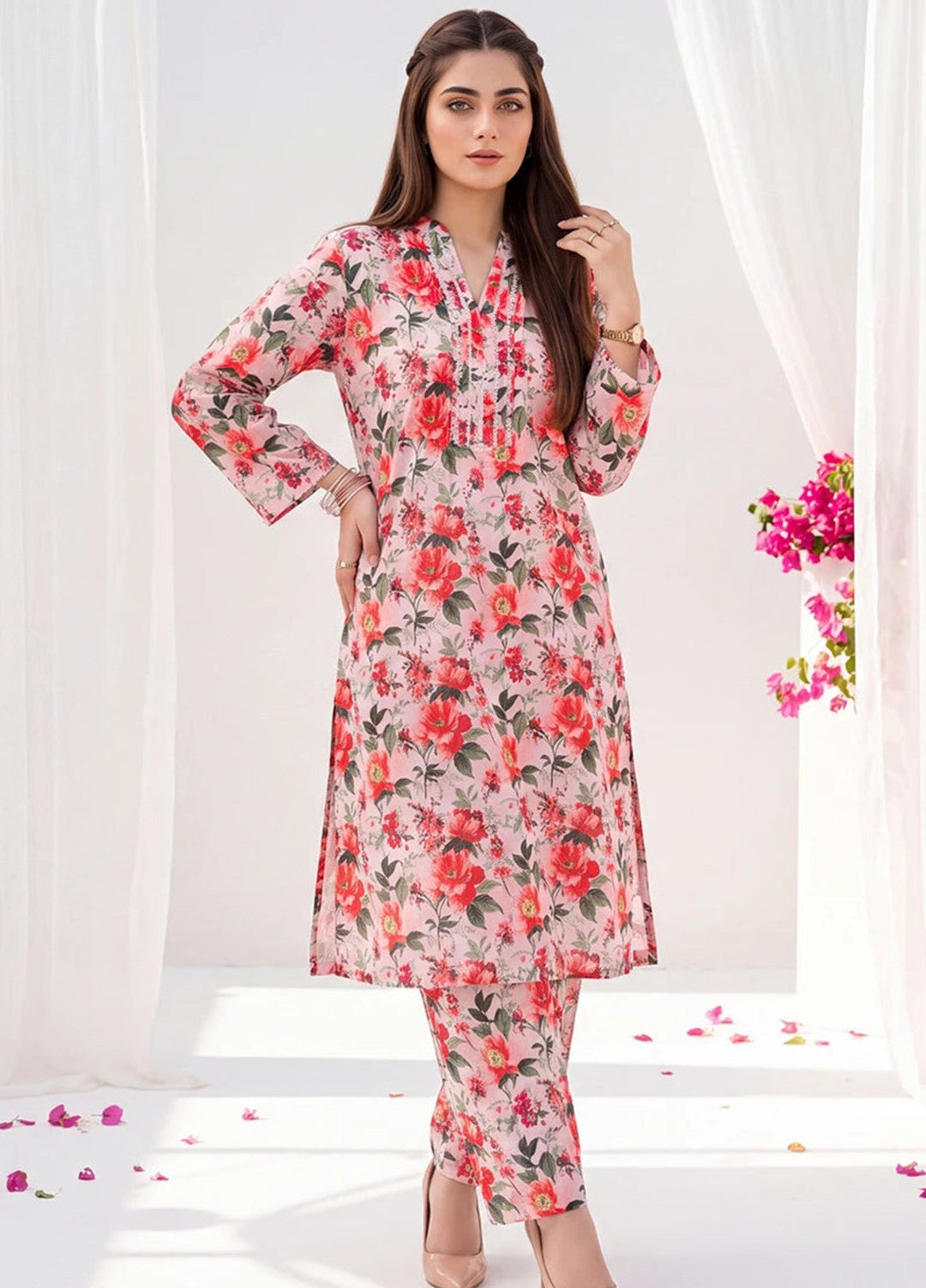 Salitex Women RTW Printed Lawn 2 Piece Suit WP7L2PBE370 Casual Collection