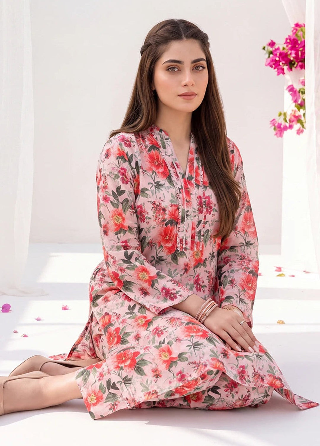 Salitex Women RTW Printed Lawn 2 Piece Suit WP7L2PBE370 Casual Collection