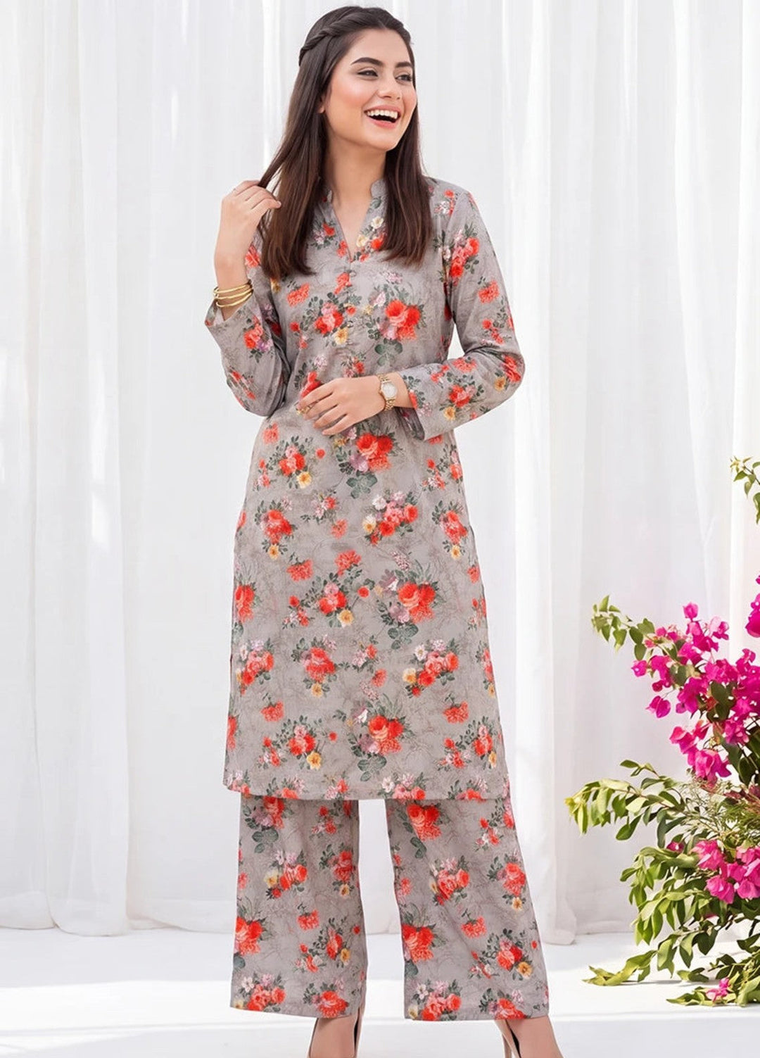 Salitex Women RTW Printed Lawn 2 Piece Suit WP7L2PBE368 Casual Collection