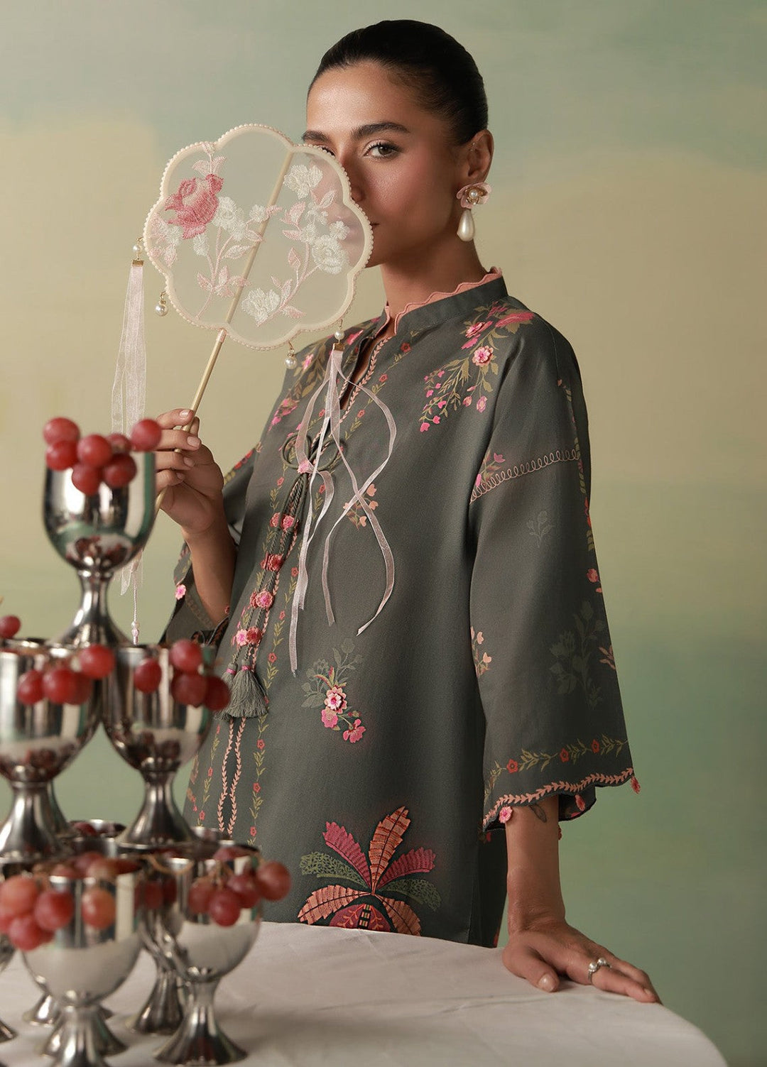 Sahar Women Unstitched Printed Cambric 3 Piece Suit Veloura Casual Collection