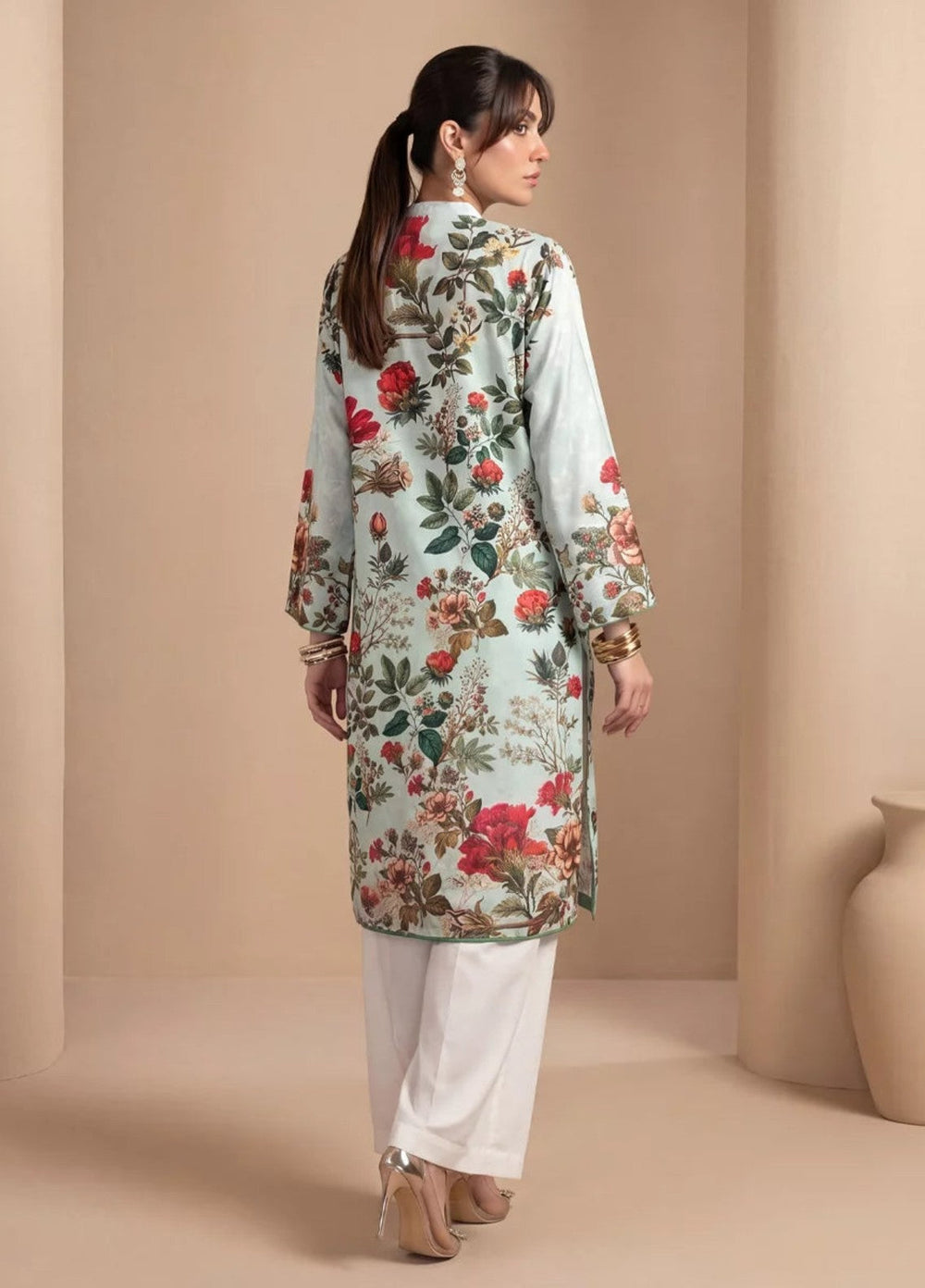 Salitex Women RTW Printed Dobby 1 Piece Suit SS26L1PBE519 Casual Collection