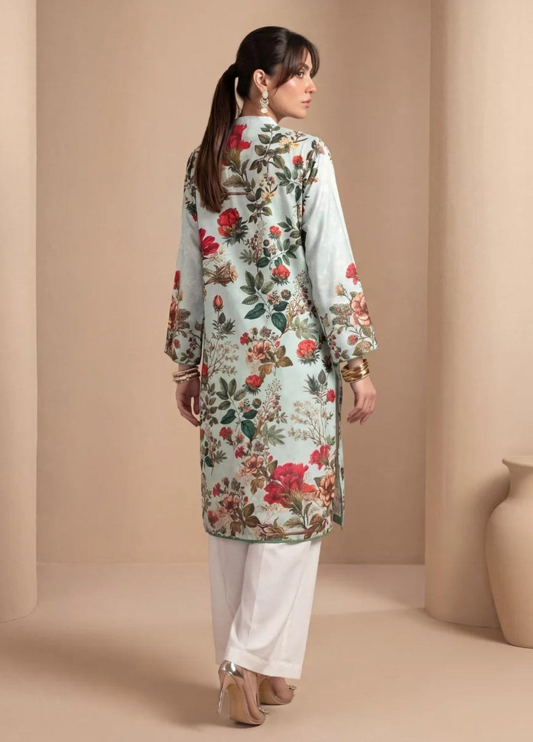 Salitex Women RTW Printed Dobby 1 Piece Suit SS26L1PBE519 Casual Collection