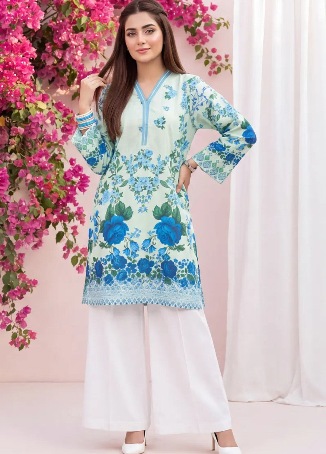 Salitex Women RTW Printed Jacquard 1 Piece Suit SS26L2PBE511-A Casual Collection