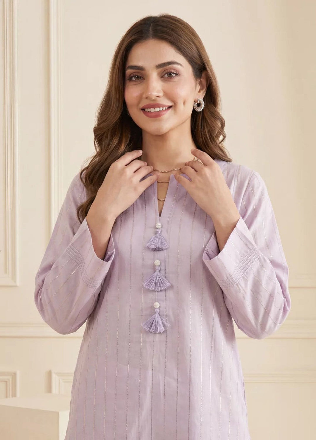 Salitex Women RTW Solids Khaadi Net 1 Piece S26L1PBL015 Casual Collection