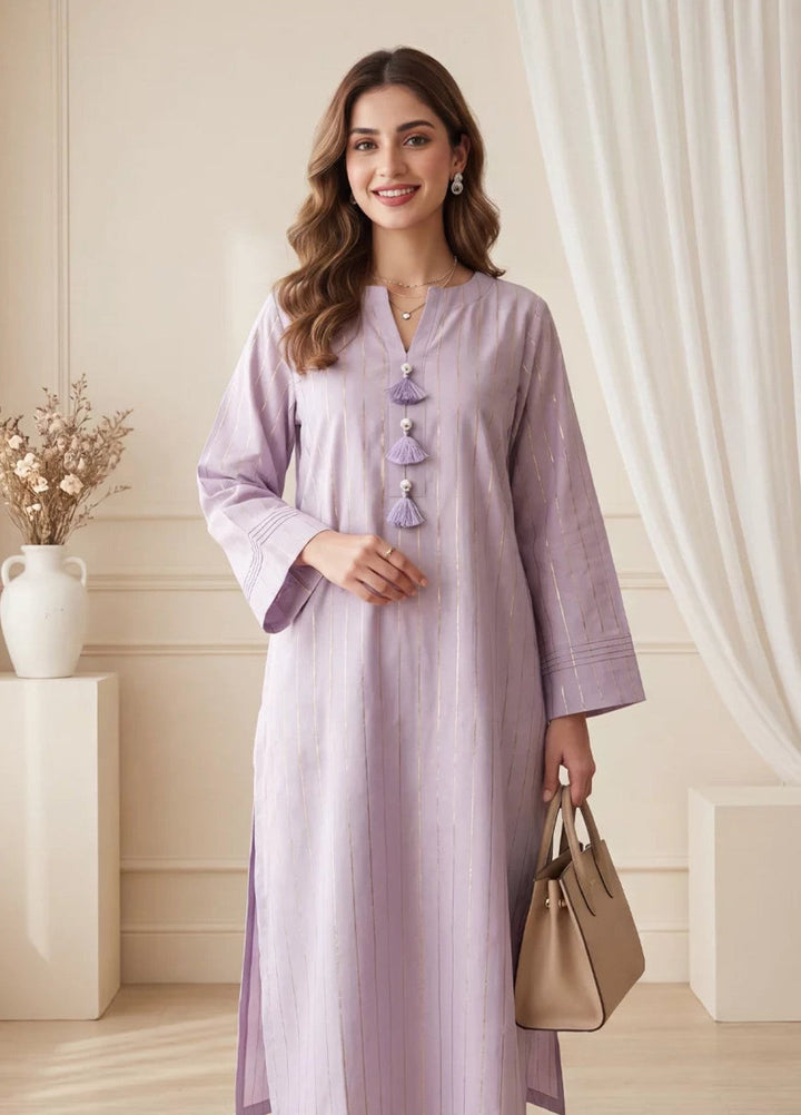 Salitex Women RTW Solids Khaadi Net 1 Piece S26L1PBL015 Casual Collection