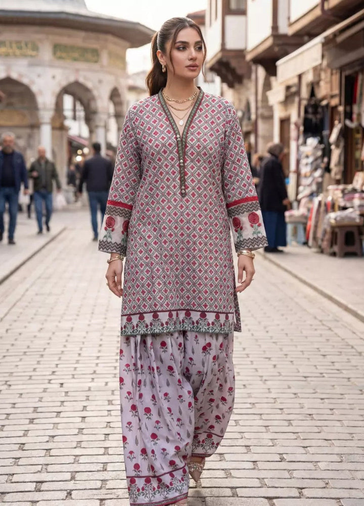 Salitex Women RTW Printed Dobby 1 Piece Suit PEUFL1PBE138 Casual Collection