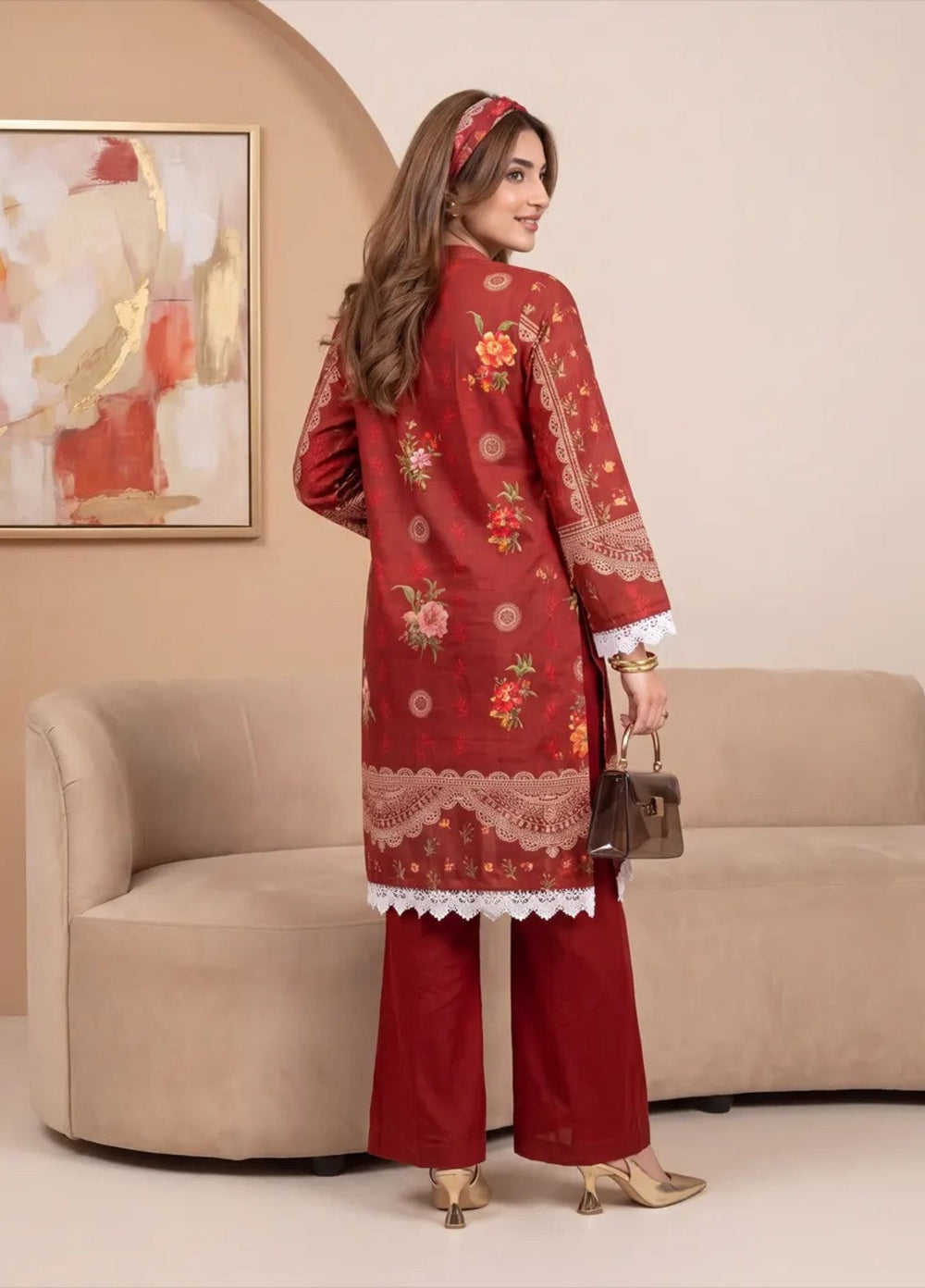 Salitex Women RTW Printed Lawn 3 Piece Suit SPL3PEC087 Casual Collection