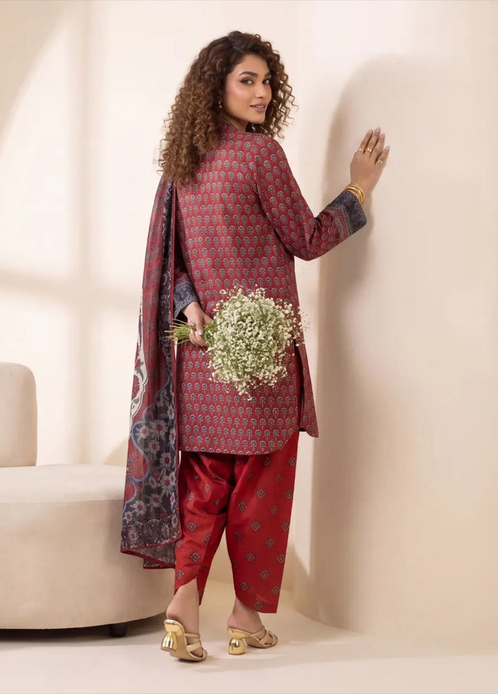 Salitex Women RTW Printed Raw Silk 3 Piece Suit S26L3PNRES839 Casual Collection