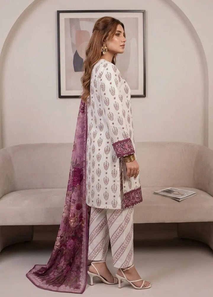 Salitex Women RTW Printed Raw Silk 3 Piece Suit S26L3PNRES840 Casual Collection