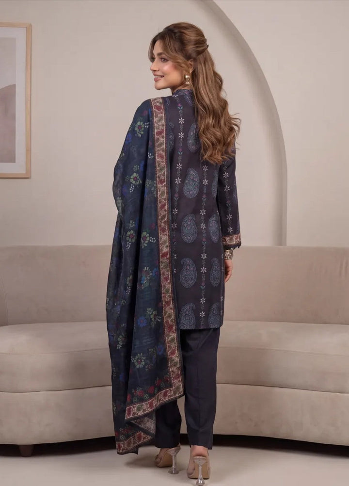 Salitex Women RTW Printed Raw Silk 3 Piece Suit S26L3PNRES843 Casual Collection