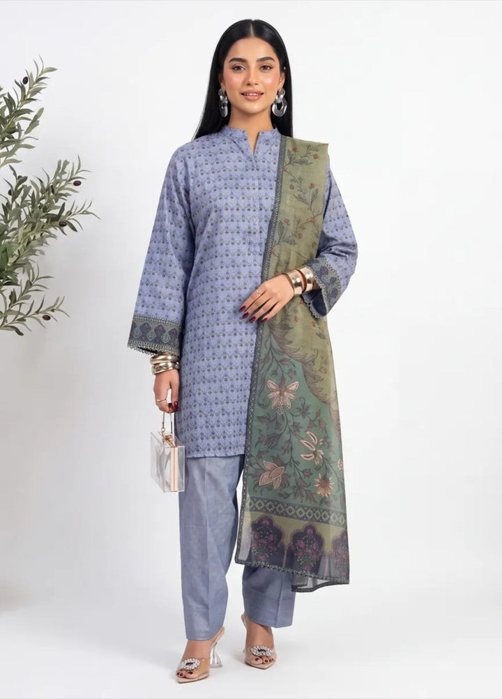 Salitex Women RTW Printed Raw Silk 3 Piece Suit S26L3PNRES838 Casual Collection
