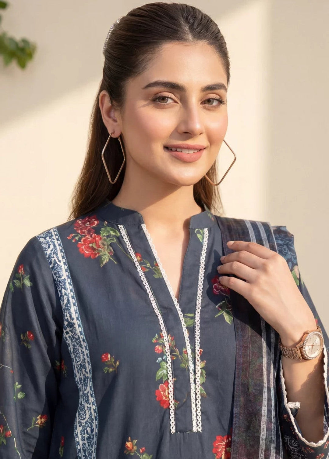 Salitex Women RTW Embroidered Lawn 3 Piece Suit SPL3PEC086 Casual Collection