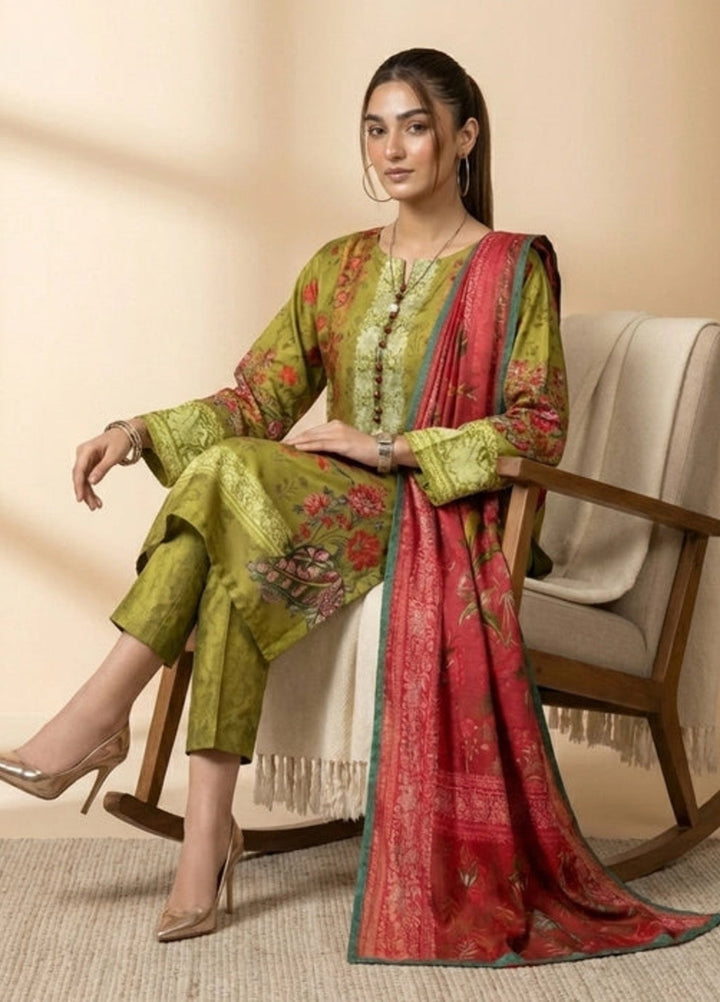 Salitex Women RTW Printed Shamooz 3 Piece Suit SPL3PEF534 Casual Collection