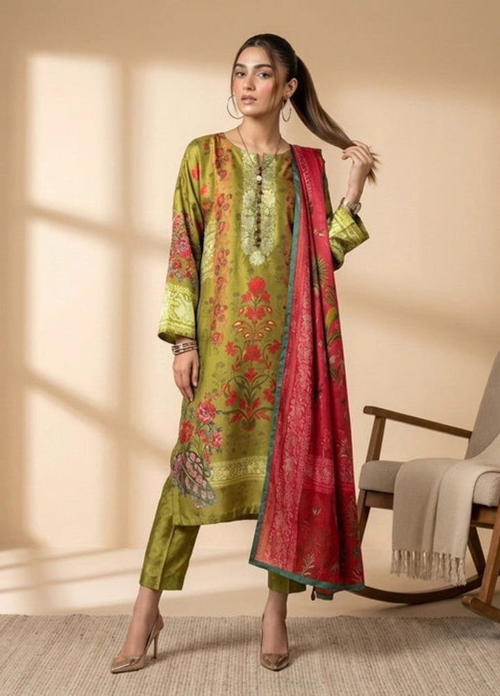 Salitex Women RTW Printed Shamooz 3 Piece Suit SPL3PEF534 Casual Collection
