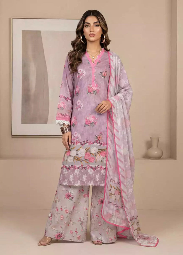 Salitex Women RTW Printed Cotton 3 Piece Suit WP7L3PEC332 Casual Collection