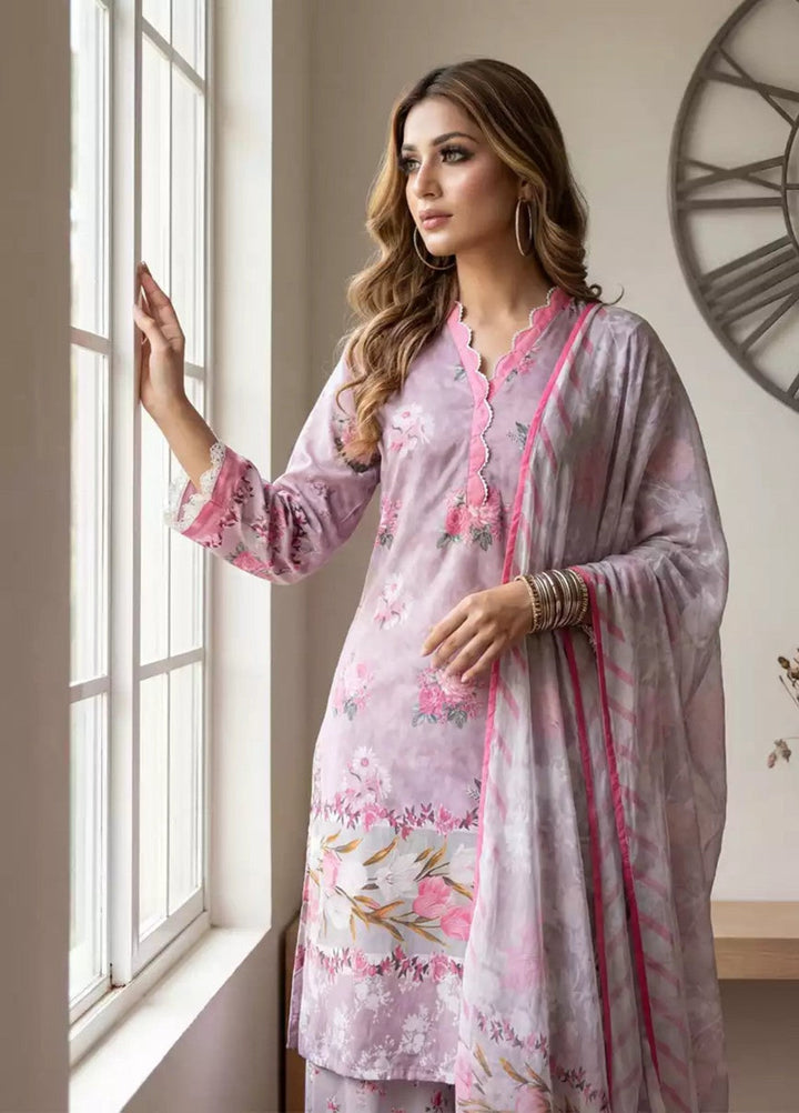 Salitex Women RTW Printed Cotton 3 Piece Suit WP7L3PEC332 Casual Collection