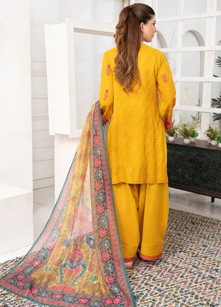 Salitex Women RTW Embroidered Jacquard 3 Piece Suit WP7L3PEC386 Casual Collection