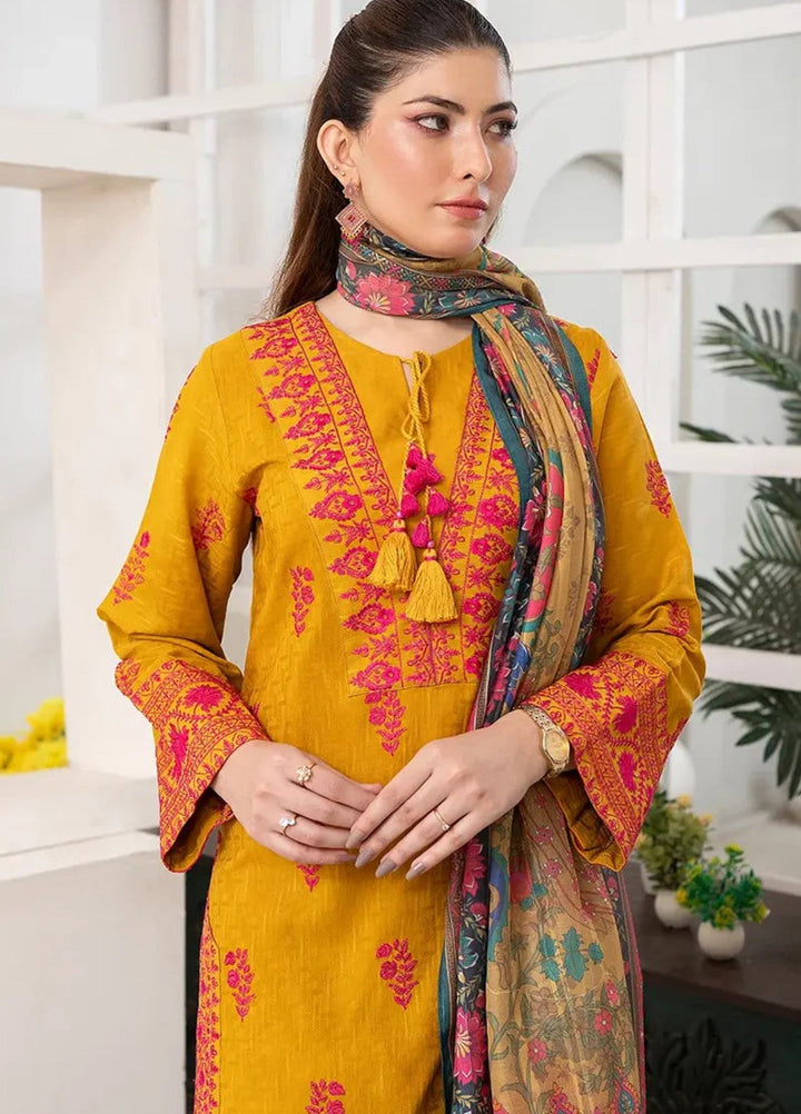 Salitex Women RTW Embroidered Jacquard 3 Piece Suit WP7L3PEC386 Casual Collection