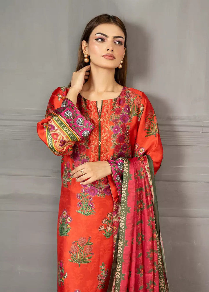 Salitex Women RTW Printed Shamooz 3 Piece Suit WP7L4PEF346 Casual Collection