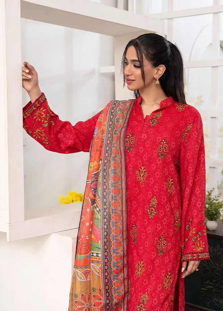 Salitex Women RTW Embroidered Jacquard 3 Piece Suit WP7L3PEC383 Casual Collection