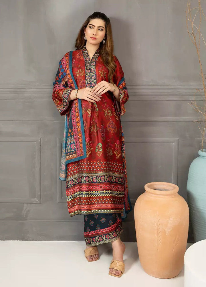 Salitex Women RTW Printed Shamooz 3 Piece Suit WP7L4PEF345 Casual Collection