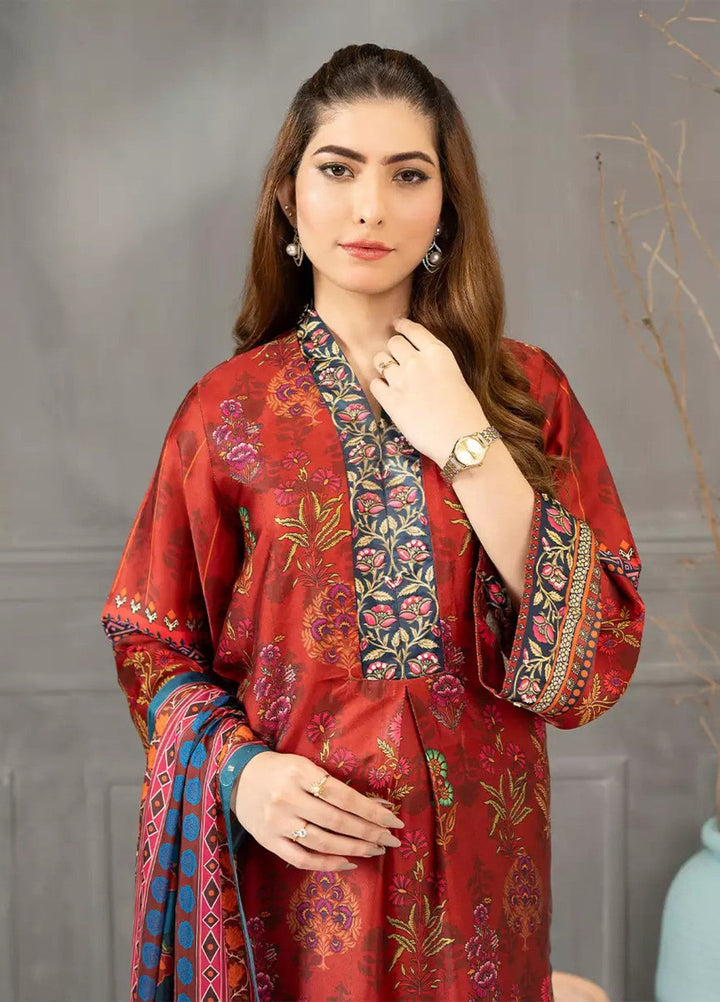 Salitex Women RTW Printed Shamooz 3 Piece Suit WP7L4PEF345 Casual Collection
