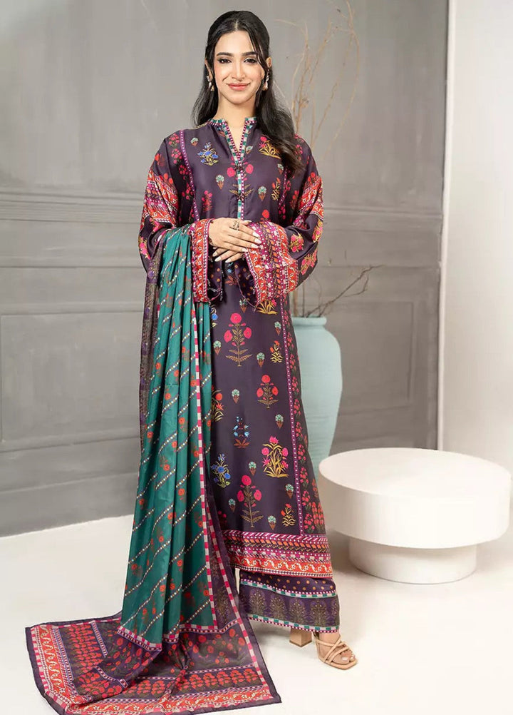 Salitex Women RTW Printed Shamooz 3 Piece Suit WP7L4PEF343 Casual Collection