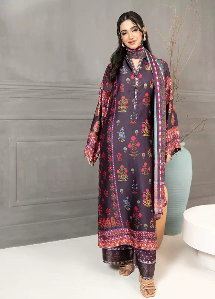 Salitex Women RTW Printed Shamooz 3 Piece Suit WP7L4PEF343 Casual Collection