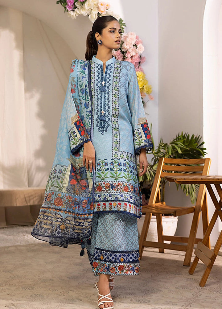 Salitex Women RTW Embroidered Viscose 3 Piece Suit SPL3PEC044 Casual Collection