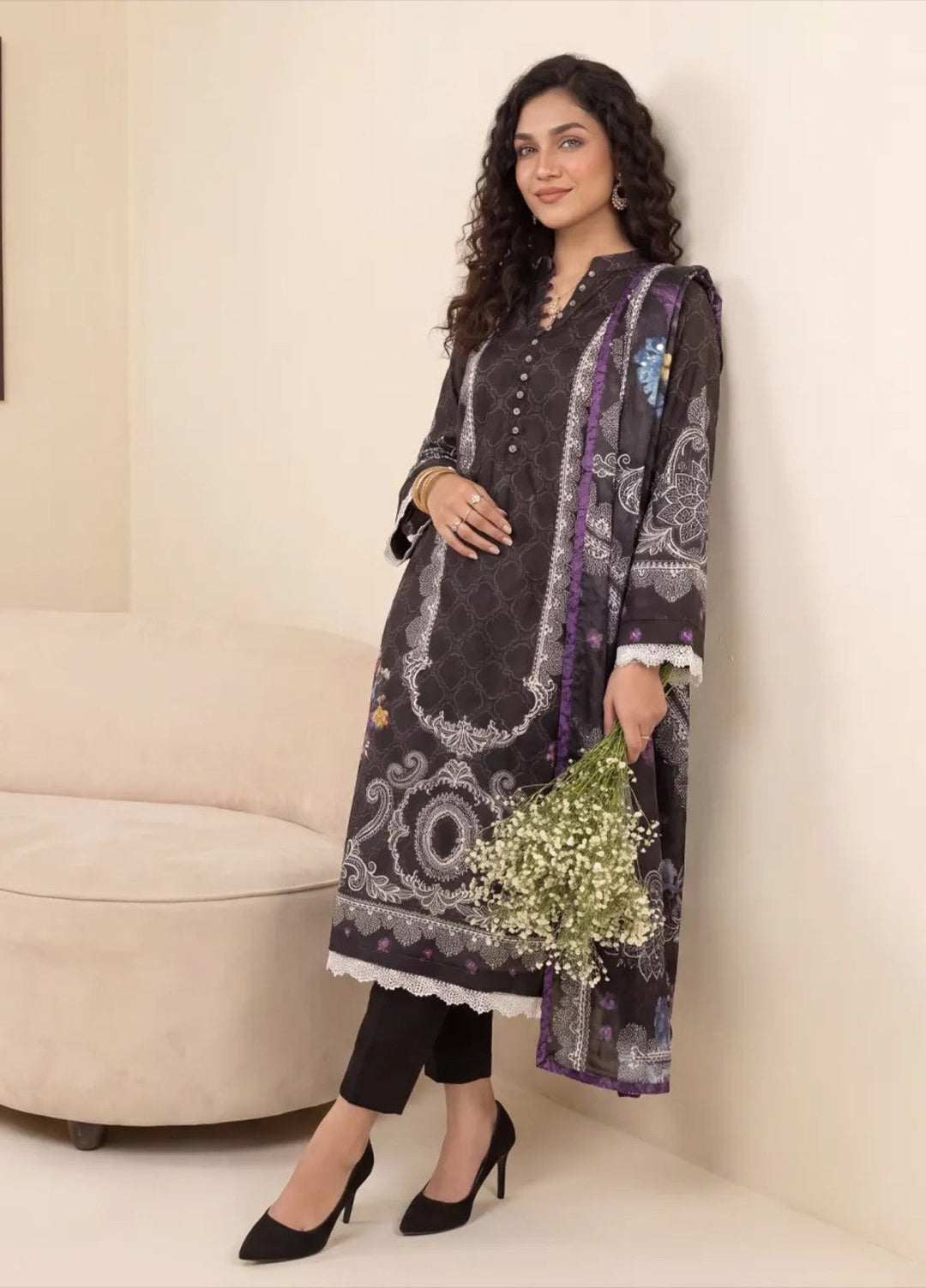 Salitex Women RTW Printed Lawn 2 Piece Suit SPL2PEC089-A Casual Collection