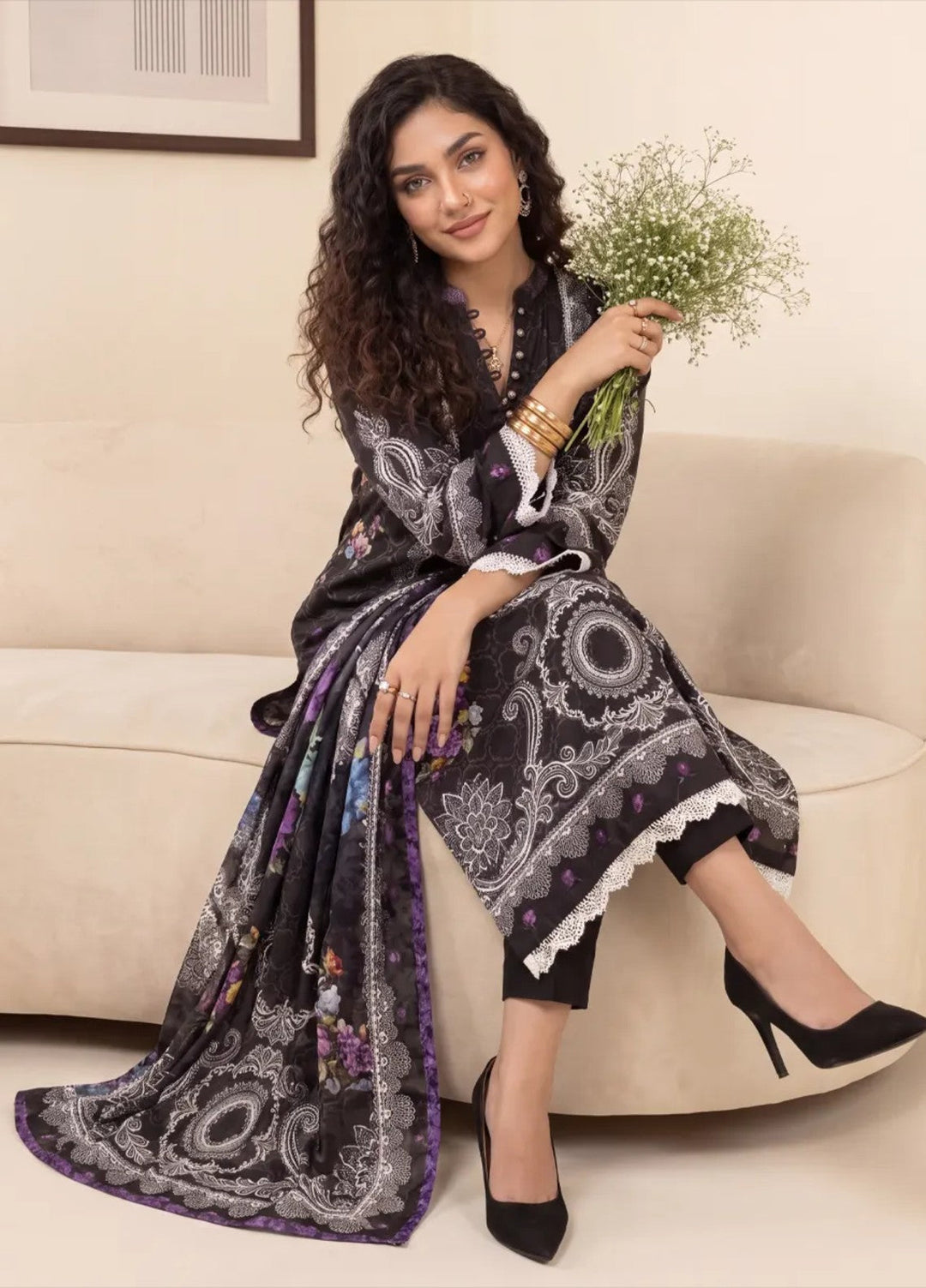 Salitex Women RTW Printed Lawn 2 Piece Suit SPL2PEC089-A Casual Collection
